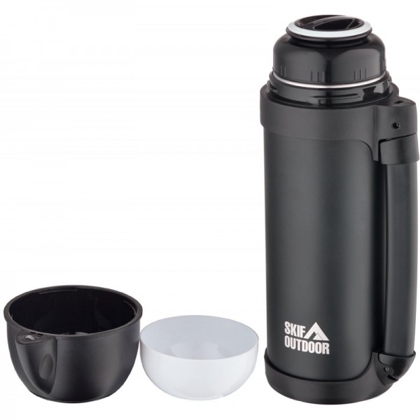 Термос кемпінговий Skif Outdoor Traveller Black 1.5L