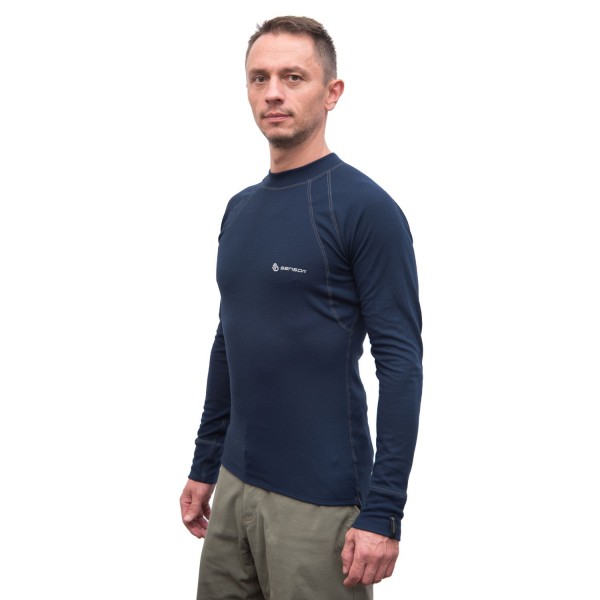 Термофутболка SENSOR DOUBLE FACE з довгим рукавом чоловіча dark blue SM11DF-deepblue-L