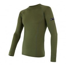 Термофутболка SENSOR MERINO ACTIVE чоловіча safari green SM11MA-safari-L