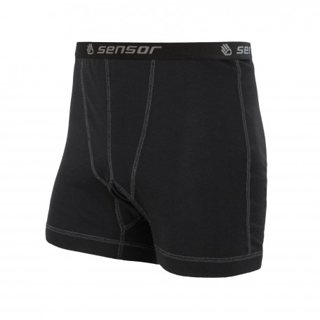 Термотруси подовжені SENSOR DOUBLE FACE чоловічі чорні SM21DF-black-L