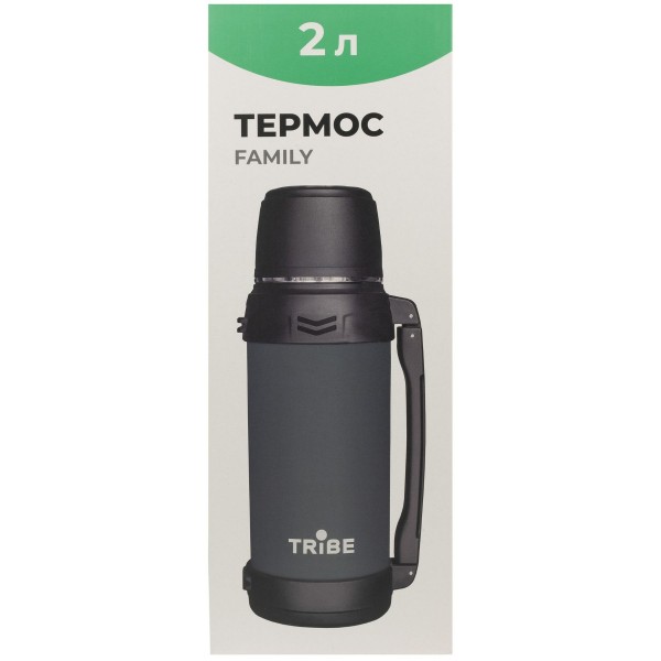 Термос Tribe Family line 2 л T-DG-0001, olive