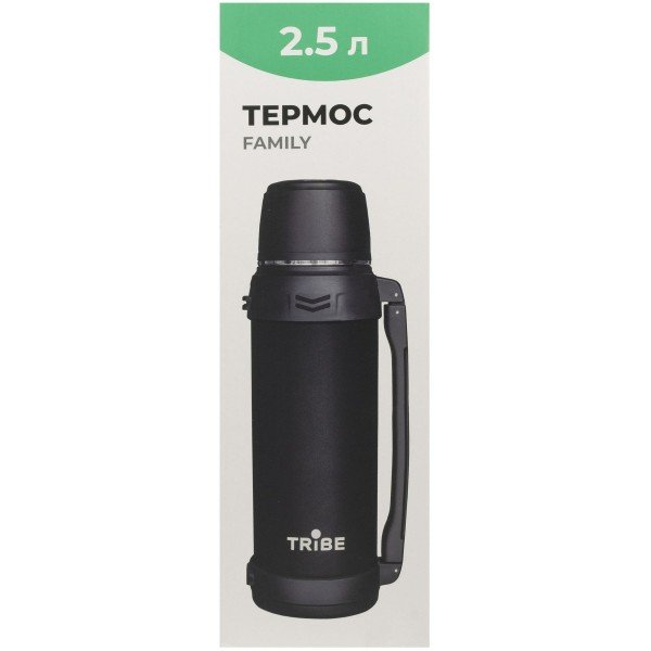 Термос Tribe Family line 2.5 л T-DG-0002, black