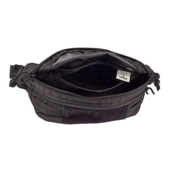 Сумка поясна Tribe Organiser Bag Velcro 3 л T-ID-0004 Чорна