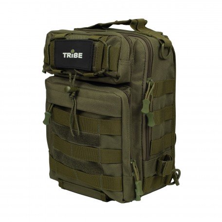Сумка через плече Tribe Sling Pack 6,5 л T-IE-0003 Olive Сумка через плече Tribe Sling Pack 6,5 л T-IE-0003 Olive