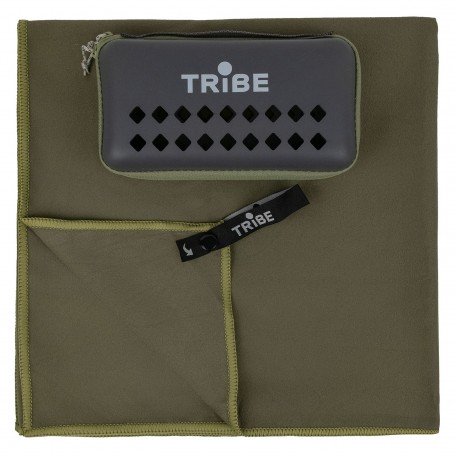 Рушник з мікрофібри Tribe Pocket Towel 60х120 см T-LC-0001-L Army Green Рушник з мікрофібри Tribe Pocket Towel 60х120 см T-LC-0001-L Army Green