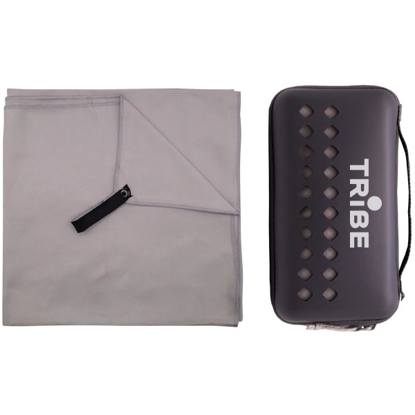 Рушник з мікрофібри Tribe Pocket Towel 75х150 см T-LC-0001-XL Grey