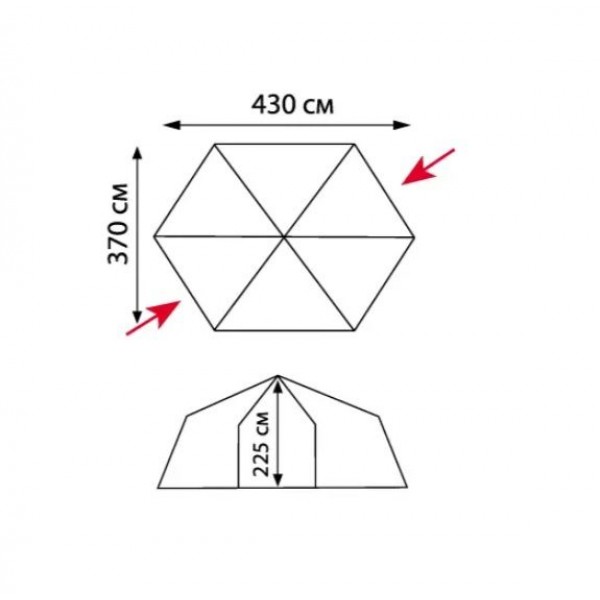 Шатро Tramp Lite Mosquito blue TLT-035.06