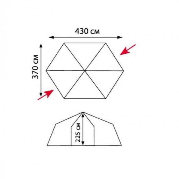 Шатро Tramp Lite Mosquito blue TLT-035.06