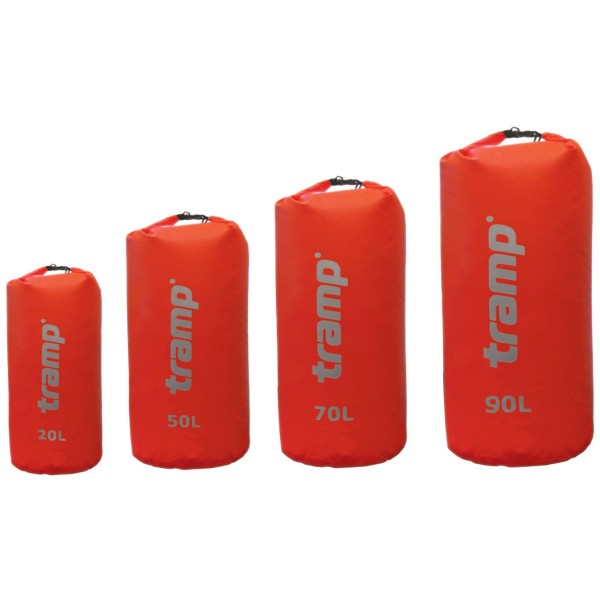 Гермомішок Tramp Nylon PVC 50 л TRA-103 Червоний