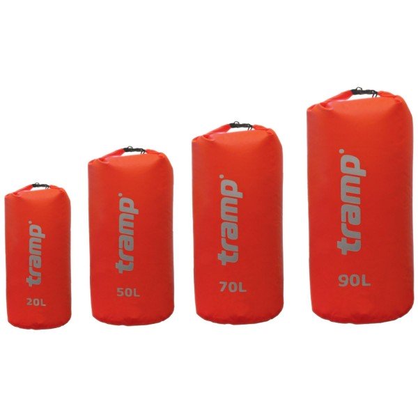 Гермомішок Tramp Nylon PVC 90 л TRA-105 Червоний