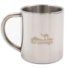 Термогорнятко Tramp 225 мл сірий TRC-008