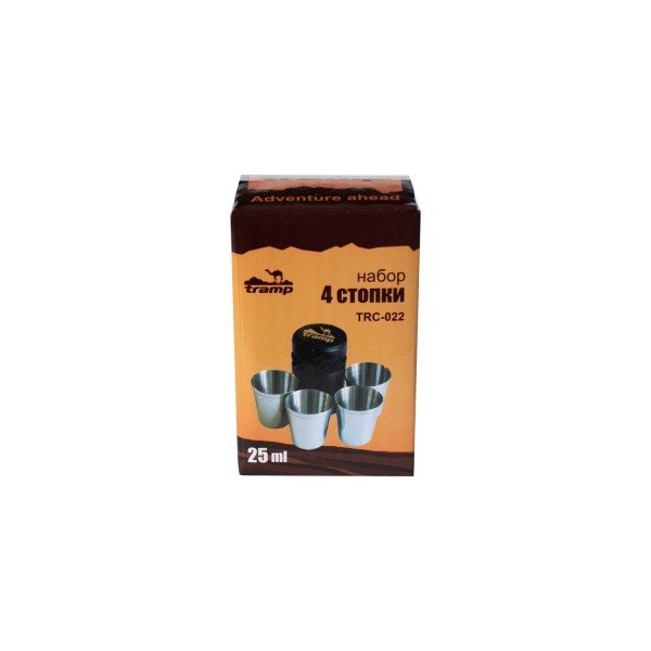 Набір 4 стопки Tramp 25 мл TRC-022