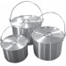 Казан алюмінієвий з кришкою Tramp 4,8 л UTRC-055