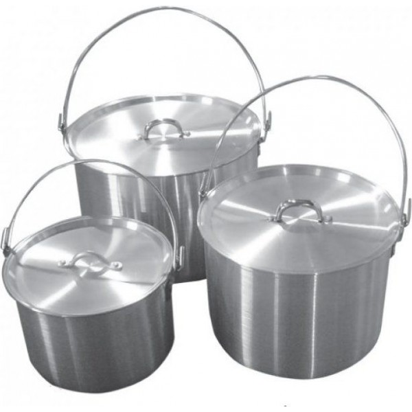 Казан алюмінієвий з кришкою Tramp 9 л UTRC-056