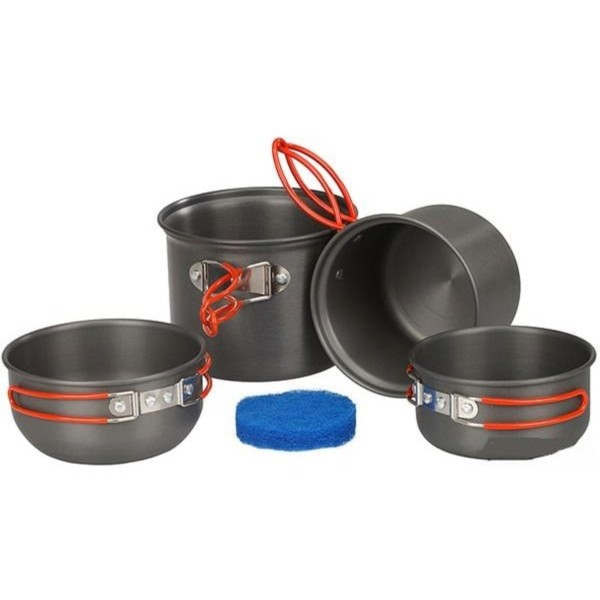 Набір анодованого посуду на 1-2 персони Tramp UTRC-075