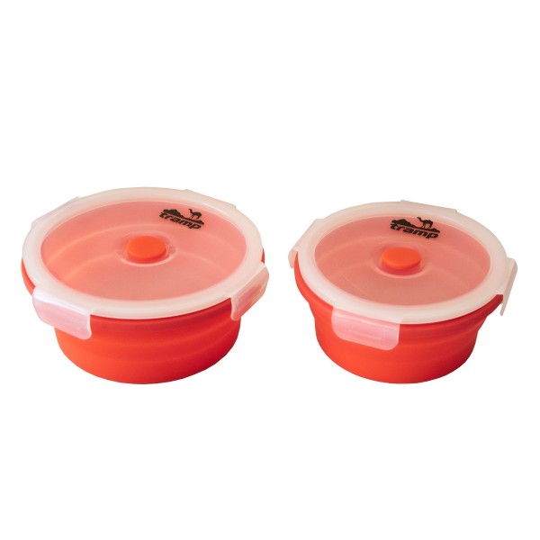 Контейнер складаний з кришкою-кліпсою Tramp (800ml) orange UTRC-087-orange