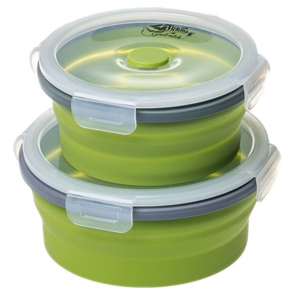 Контейнер складаний з кришкою-кліпсою Tramp (550ml) olive UTRC-088-olive