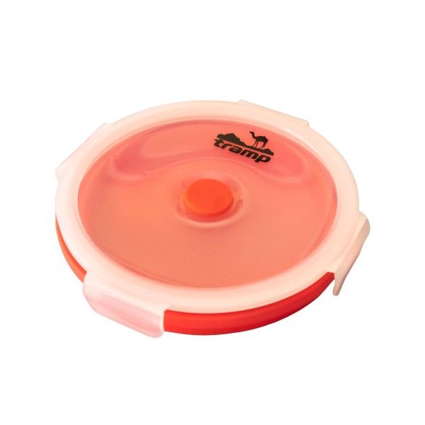 Контейнер складаний з кришкою-кліпсою Tramp (550ml) orange UTRC-088-orange