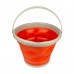 Відро складане силіконове Tramp 10L orange TRC-091-orange