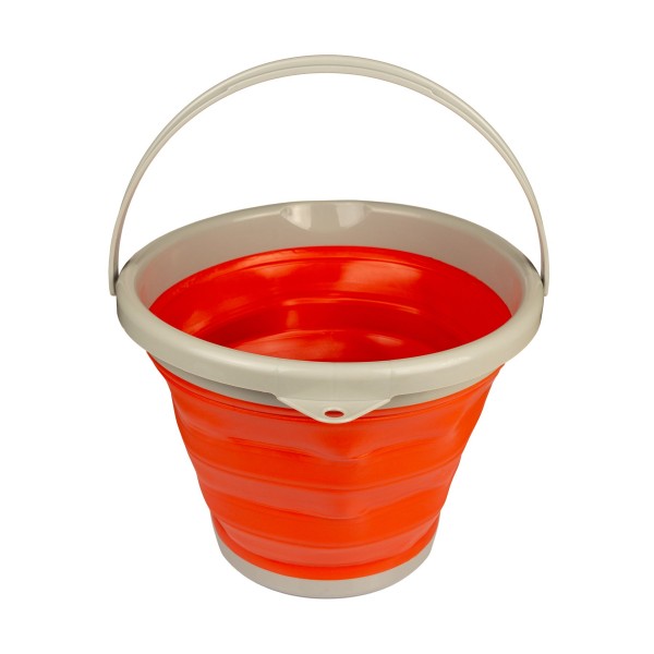Відро складане силіконове Tramp 10L orange TRC-091-orange