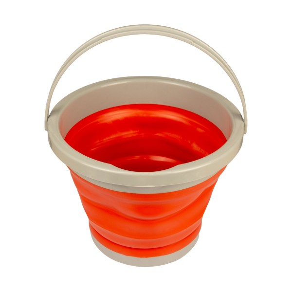 Відро складане силіконове Tramp 5L orange TRC-092-orange