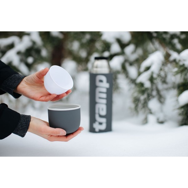 Термос Tramp Soft Touch 0,75 л сірий