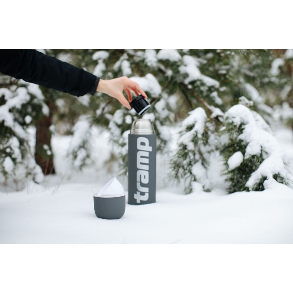 Термос Tramp Soft Touch 0,75 л сірий