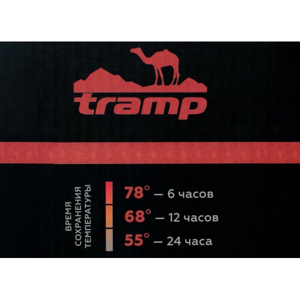 Термос Tramp Soft Touch 0,75 л сірий