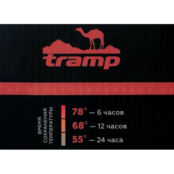 Термос Tramp Soft Touch 0,75 л сірий