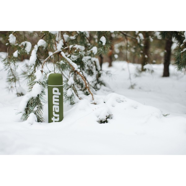 Термос Tramp Soft Touch 0,75 л зелений UTRC-108-khaki