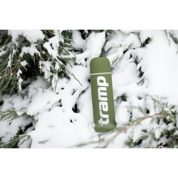 Термос Tramp Soft Touch 0,75 л зелений UTRC-108-khaki