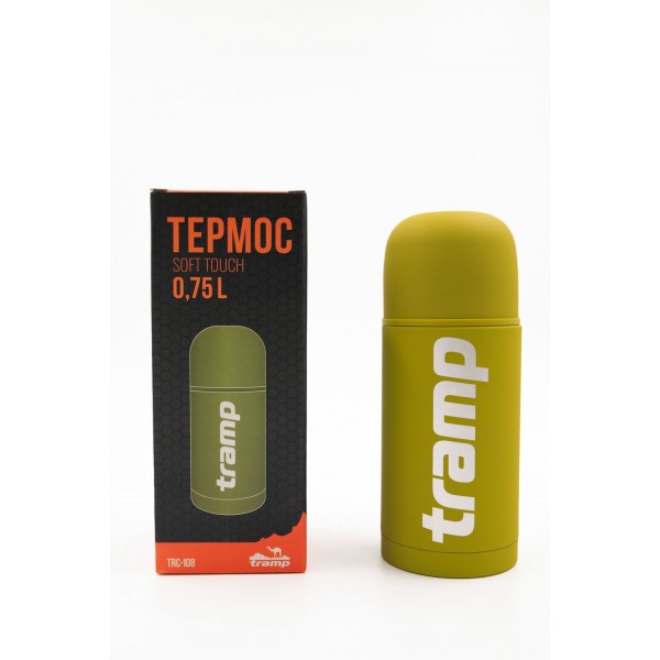 Термос Tramp Soft Touch 0,75 л жовтий TRC-108-yellow