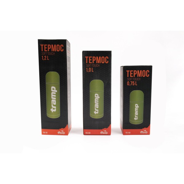 Термос Tramp Soft Touch 0,75 л жовтий TRC-108-yellow
