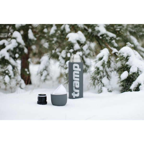 Термос Tramp Soft Touch 1.2 л сірий UTRC-110-grey