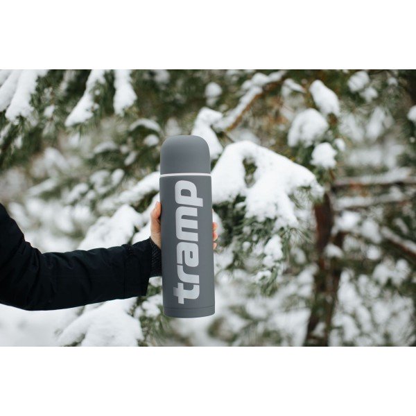 Термос Tramp Soft Touch 1.2 л сірий UTRC-110-grey