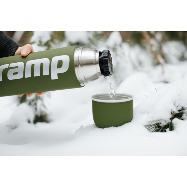 Термос Tramp Soft Touch 1.2 л зелений UTRC-110-khaki