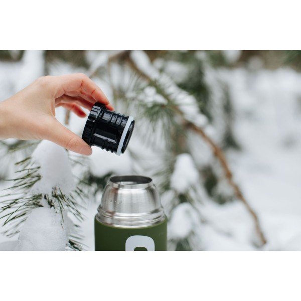 Термос Tramp Soft Touch 1.2 л зелений UTRC-110-khaki