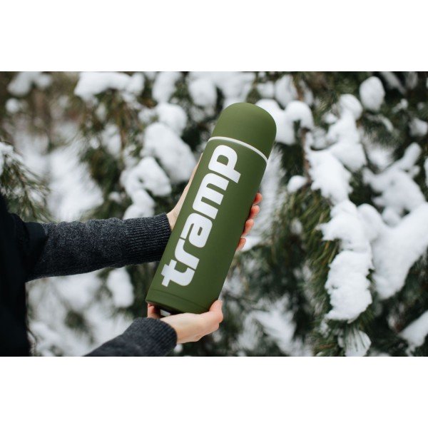 Термос Tramp Soft Touch 1.2 л зелений UTRC-110-khaki