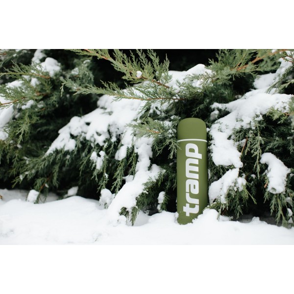 Термос Tramp Soft Touch 1.2 л зелений UTRC-110-khaki