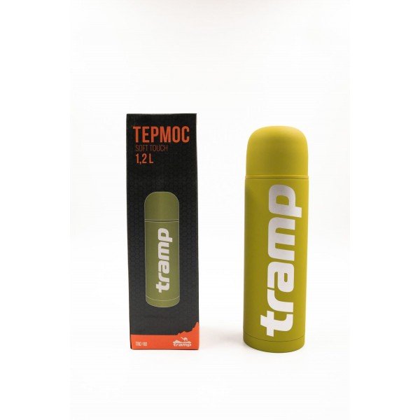 Термос Tramp Soft Touch 1.2 л жовтий TRC-110-yellow