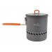 Казанок Tramp з анодованого алюмінію з теплообмінником 1,5 л UTRC-118