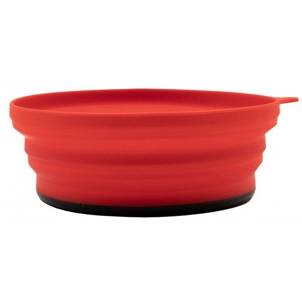 Тарілка Tramp силіконова з пластиковим дном терракот 550 мл TRC-123