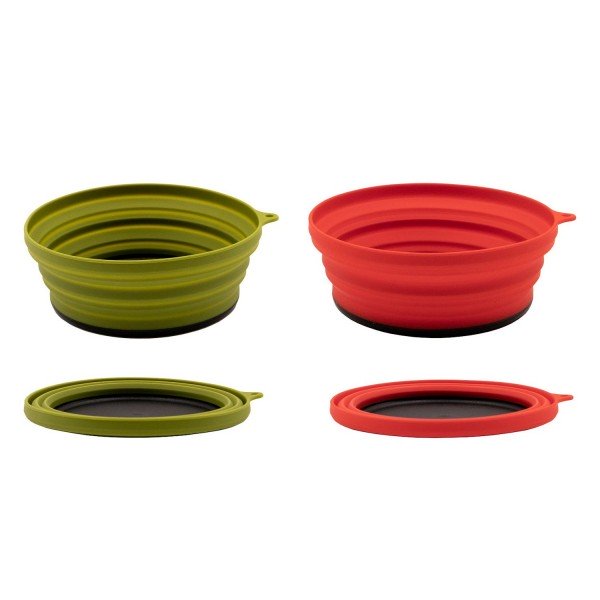 Тарілка Tramp силіконова з пластиковим дном терракот 550 мл TRC-123