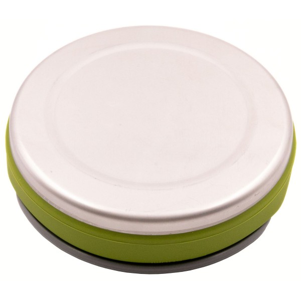 Чайник Tramp силіконовий з металевим дном 1л олива TRC-125