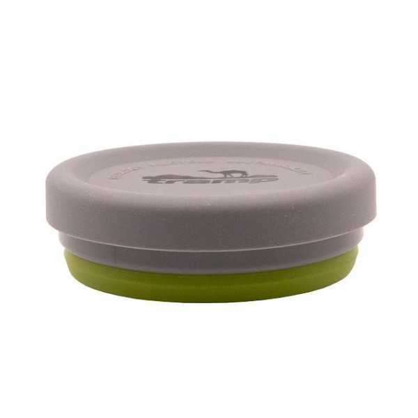 Стакан складаний силіконовий Tramp з кришкою 200 ml green TRC-126-green