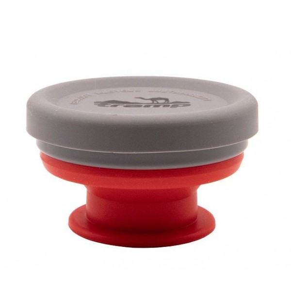 Стакан складаний силіконовий Tramp з кришкою 200 ml terracota TRC-126-terracota
