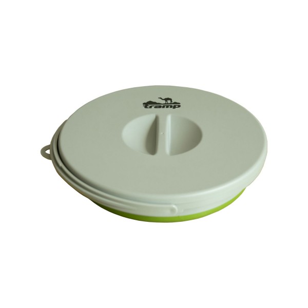 Відро TRAMP складане силіконове з кришкою 5л олива TRC-127