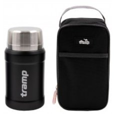 Термос TRAMP Харчовий 0,8 л в чохлі чорний UTRC-132-black