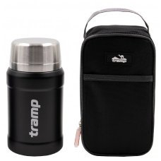 Термос TRAMP Харчовий 0,8 л в чохлі чорний UTRC-132-black