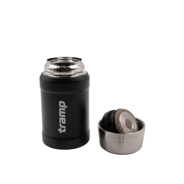 Термос TRAMP Харчовий 0,8 л в чохлі чорний UTRC-132-black